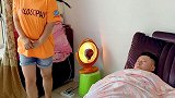 老婆怕我着凉，对我真是太好了,