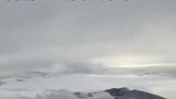 太白山 降雪 结束后出现云海