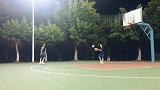 篮球情侣意想不到的约会场面