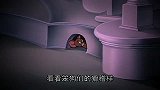 猫和老鼠：小猫太滑稽了，双脚完全离地，正大光明的偷懒