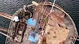 国外男子带你第一视角，体验高台跳水