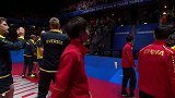世乒赛男团半决赛中国胜瑞典 赛后东道主瑞典挥别家乡球迷