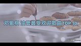 邓紫棋 油管最受欢迎歌曲TOP 10