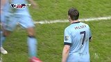 英超-1415赛季-联赛-第24轮-92分钟进球曼城米尔纳直接任意球破门-花絮