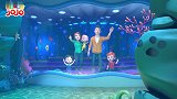 小宝全家去海底世界和鲨鱼宝宝一起互动跳舞开心极了！趣味儿歌