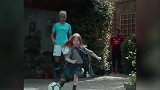 BTsport发布新赛季广告 小女孩一步过掉阿里