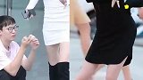 小姐姐的T台秀，这样全黑的造型你们喜欢吗