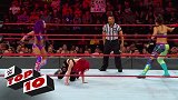 WWE-18年-RAW第1313期十佳镜头：女子革新再创新高-专题