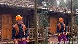搞笑光头强：连下几天的大暴雨终于停了！