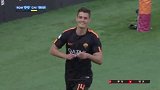 纳因戈兰左路精准传中 希克前插门前轻松推射破网
