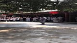 武术实战：少林武僧虎拳展示，引众人围观，厉害了，我的师傅