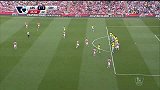 英超-1415赛季-联赛-第1轮-45分钟进球 阿森纳桑切斯任意球开出 科斯切尔尼回头望月破门-花絮