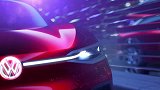 大众新款电动概念车将在9月12日开幕的法兰克福车展首发，官方预告视频放出
