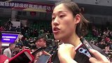 魔鬼主场赢球北京女排相拥庆祝 刘晓彤：天津精神值得学习
