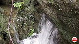 农村大山里的石头好神奇，真的会冒水，城里人见过吗？