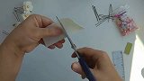 折纸教程，教你用泡沫纸和串珠DIY简单的小花