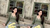 欧阳娜娜紧身小V秀纤细身材，嫩黄彰显活力，踏青最佳穿搭