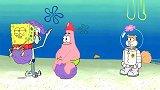 海绵宝宝：海底最强大的贝壳，将地壳给撕裂，放出了地底怪物！