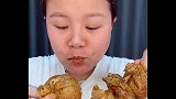 头一次看见这么小的羊肚包脑，一口一个正好