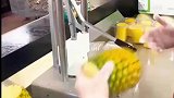 处理一个凤梨只要五秒钟，外加打包