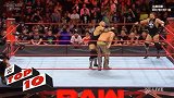 WWE-17年-RAW第1259期十佳镜头：安布罗斯报恩解救罗林斯-专题