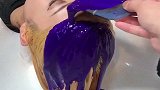 没事千万不要染这个蓝色，因为你根本不知道，做出来的效果有多霸气！