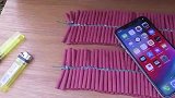 iPhoneXSvs鞭炮, 败家实验玩出新高度