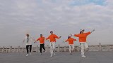 元旦节，鳗鲤湖畔，杨丽姚丽丁延欣张亚伶王海增舞动《中国美》