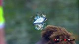 被绝杀！英格兰右侧低传 亚伯拉罕后点推射破门
