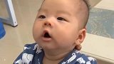 四个月的宝宝，跟小姨对话绝了，真是太搞笑了