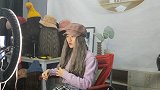 你见过可拆的假发帽，邋遢妹变时尚的第一步，闺蜜超羡慕！