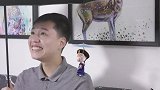 叫我僵小鱼：粑粑和小鱼一起打伞，这样小鱼就长高啦