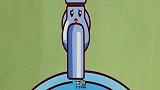 儿童动画：世界上有很多地方缺水，请保护水资源