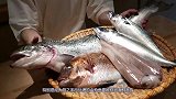 日本大厨处理顶级金枪鱼，切开后长啥样？怪不得这么贵！