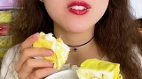 毛巾卷 外衣绵软，浓郁果酱，细腻夹心，小仙女都爱吃的网红毛巾卷~零食    光盘行动