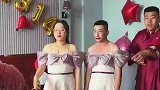 新娘结婚伴娘凑不够，拉来男同学当伴娘