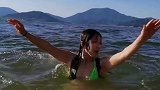 进水里，怕上岸那一刻冬泳