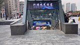 整个景区就我一个游客，为何没有游客参观上海旅游外滩观光隧道