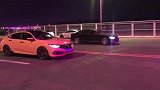 直线加速赛:2阶本田思域 vs 1阶迈腾330TSI