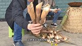 爸爸挖回的苦竹笋，可以生吃，在我当地可是很受欢迎的美味