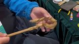 你还记得小时候玩的玩具吗，大叔的木制老玩具带你回忆童年