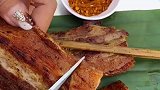 西双版纳烤三线肉