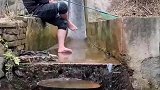 这钓鱼方法，真是得来全部费工夫啊