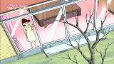蜡笔小新：小新又来妮妮家里蹭吃的，妮妮妈妈疯了，妮妮哭了