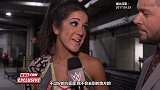 WWE-17年-毫不留情大赛赛后采访 贝莉坦然面对失败 誓言再次赢得RAW女子冠军-花絮