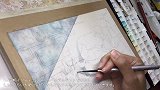 这位大佬用水彩绘制的插画作品真是相当唯美!给人的观感相当舒服