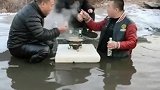 零下12度的户外，吃个火锅真带劲！