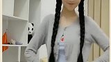 好美的妹妹，笑起来像花儿一样