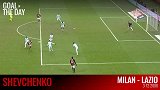 08年今天舍瓦米兰第175球 晃动+圆月斩灭蓝鹰留红黑生涯最后一球