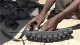 回收再利用！中国的轮胎被非洲收购，竟然加工成这个东西！